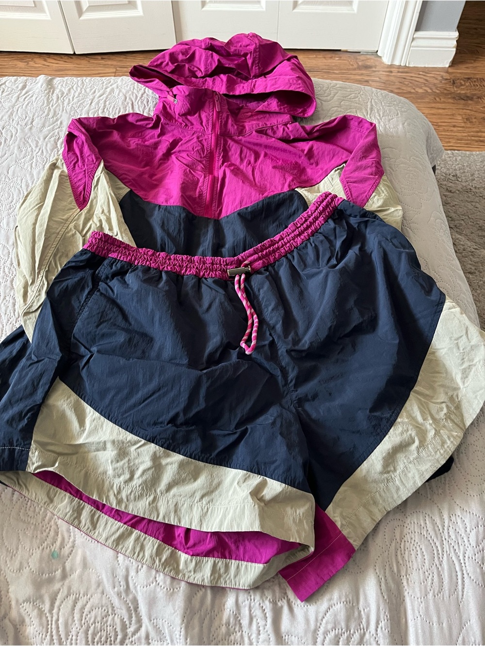 Lululemon Evergreen Anorak and Short Set